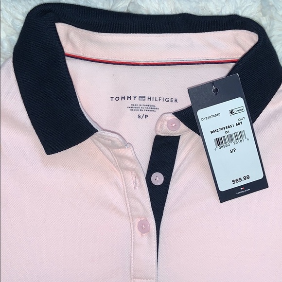NWT Tommy Hilfiger Polo Tee - Picture 2 of 3